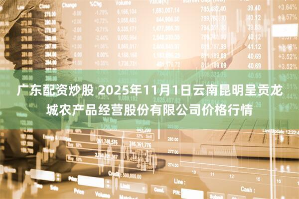 广东配资炒股 2025年11月1日云南昆明呈贡龙城农产品经营股份有限公司价格行情